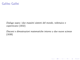 Slide Galilei (pdf, it, 169 KB, 11/3/14)