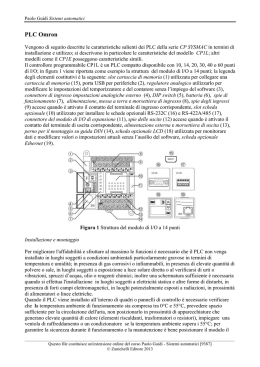 PLC Omron - Zanichelli online per la scuola