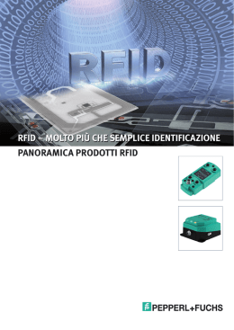 RFID - Molto Più che semplice identificazione