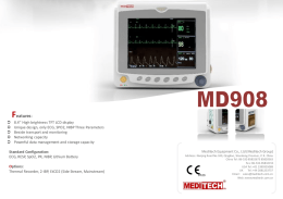 Multiparameter-Patient-Monitor/Multiparameter-Patient-Monitor-8-inch/MD908-patient-monitor