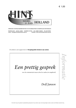 Informatie