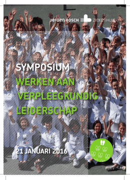 symposium werken aan verpleegkundig leiderschap