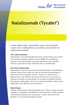 Natalizumab (Tysabri®)