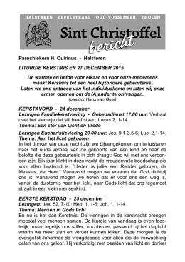 Bericht H. Quirinuskerk - Halsteren