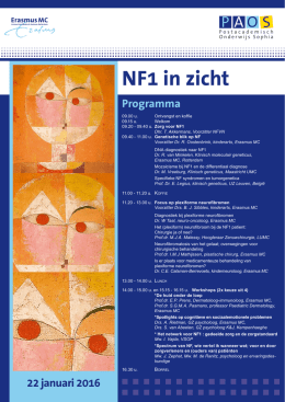 symposium `NF1 in zicht`