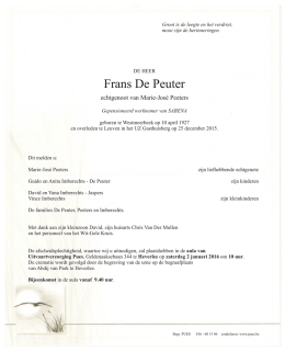 De Peuter Frans brief.cdr