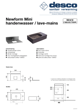 Newform Mini handenwasser / lave-mains