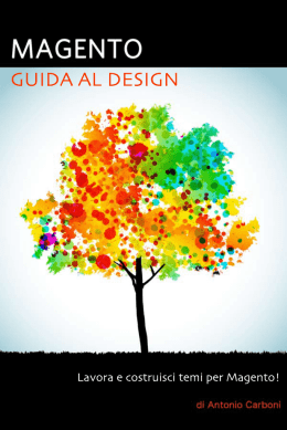 Anteprima e Indice del libro - Magento