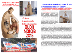Libretto Natale 2015 - Parrocchia di Anguillara Veneta