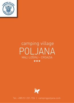 POLJANA - CAMPING VILLAGE POLJANA in Croatia