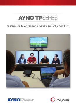 Brochure Ayno TPSeries - AYNO videoconferenze