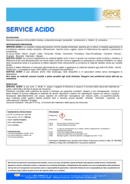 SERVICE ACIDO - Tieffe Service