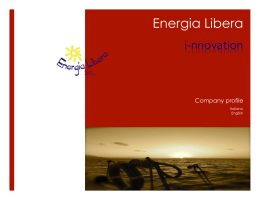 Company profile Energia LiberaLD