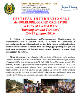 Neos Marmaras - Mediteranian organization
