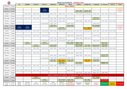 Calendario GENNAIO 2016