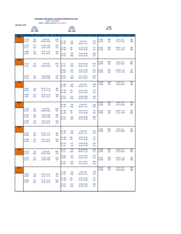 Timetable - AlMasria Universal Airlines
