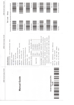manuale di configurazione pistole lettore barcode alacrity