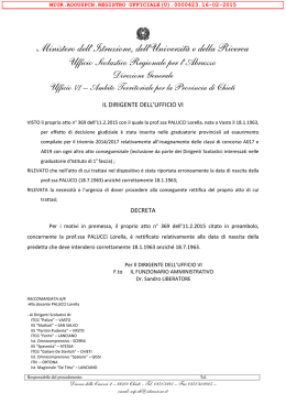 Personale docente nelle scuole secondarie di 2&deg; grado