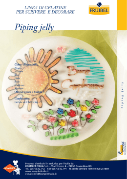 Piping Jelly Komplet