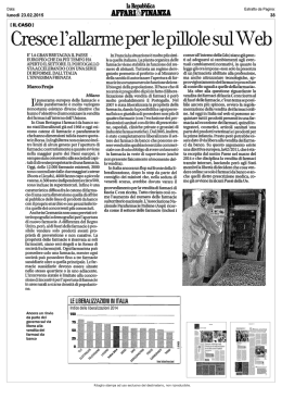Leggi l`articolo - Fimmg - Sezione provinciale di Roma