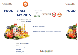 ITALY DAY 2015 FOOD FOOD