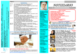 Leggi il notiziario clicca QUI
