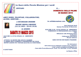 Programma 21 e 29 marzo 2015
