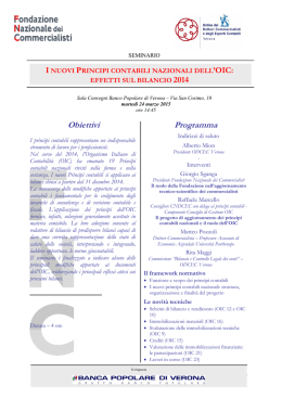 Seminario FNC/ODCEC - ordine dei dottori commercialisti e degli