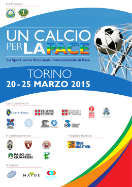 Torino, 20-25 marzo 2015 - UPF