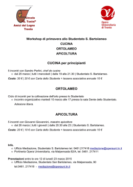 volantino Workshop primaverili.pdf - Circolo Q. Tonini