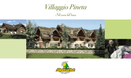 Brochure Villaggio Pineta