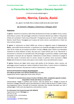 (PDF, 437KB) - Parrocchia SS Filippo e Giacomo Finale