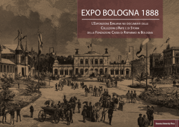 Cartolina Expo Bologna 1888