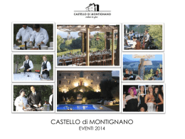 a CASTLE OF LOVE... - Castello di Montignano