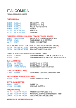Listino PDF