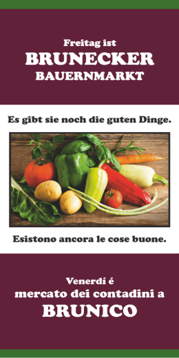 BRUNECKER BRUNICO - Stadtmarketing Bruneck