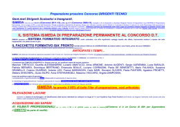 Preparazione prossimo Concorso DIRIGENTI TECNICI