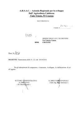 1"\t-i - Ordine degli Avvocati di Crotone