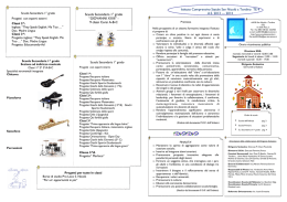 Scuola Secondaria 1&deg; grado &ldquo;GIOVANNI XXIII&rdquo; - 9 classi Corsi A-B-C