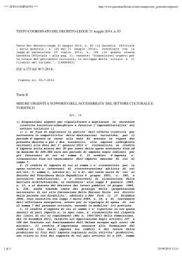 Art. 10 - ATR &ndash; Associazione Turismo e Ricettivit&agrave;