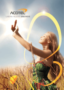 Brochure Acotel Energy - Gruppo Digitale Italia