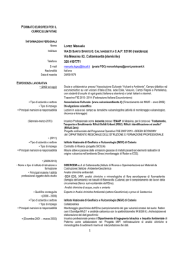 1 LOPEZ Manuela VIA DI SANTO SPIRITO 0, CALTANISSETTA