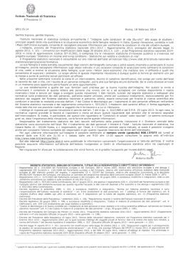 Lettera alle famiglie