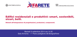 Programma - Farete - Unindustria Bologna