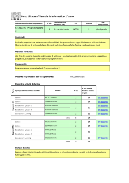 Programmazione 2