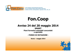 Le slide - Fon.Coop