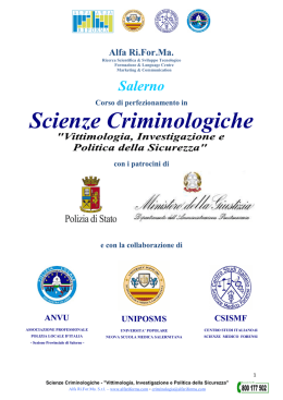 Alfa Ri.For.Ma. - Centro Studi Italiano di Scienze Medico Forensi