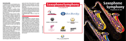 Saxophone Symphony NovoSaxEnsemble