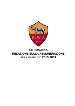 06 Relazione sulla remunerazione 2013/2014