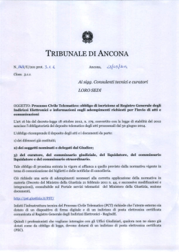 leggi - Ordine dei medici e degli odontoiatri della provincia di Ancona